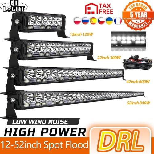 CO LIGHT 10/12/22/32/42/52" Offroad Led Light Bar Spot Flood Combo DRL Led Work Light for Jeep Car 4WD Truck SUV ATV 12V 24V