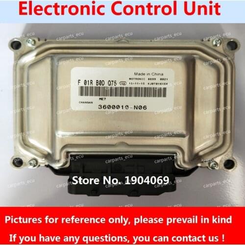 F01R00DQ75 F01RB0DQ75 3600010-N06 ME7 ECU Electronic Control Unit F01R00DA73 F01RB0DA73 3600010-H06 For Changan/Ollin/Star Car