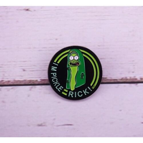 I'm Pickle Rick enamel pin