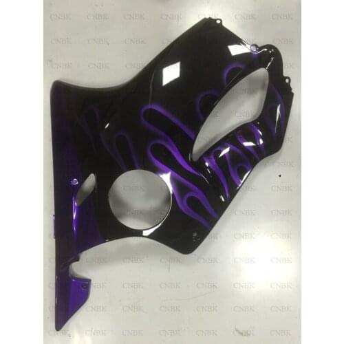 Bodywork for CBR600 F4 99 CBR 600 Fairings 2000 CBR600 F4 Abs Fairing 1999 - 2000 Black purple Frame