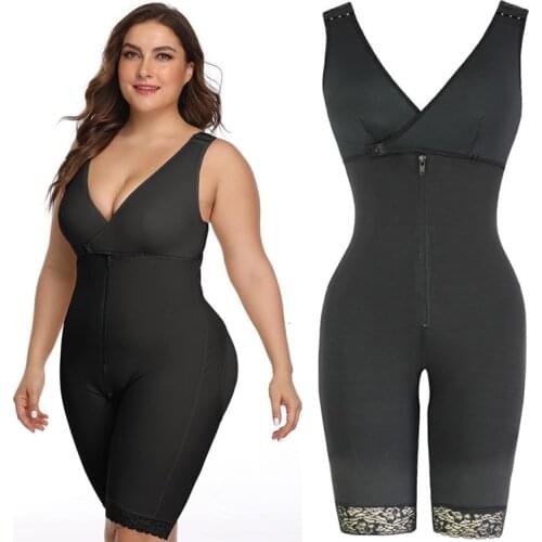 Waist Cincher Underbust Bodysuit Slimming Waist Trainer Seamless Shapewear Full Body Shaper Modeling Shapewear