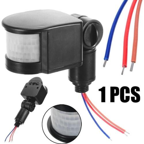 110-220V PIR Motion Sensor LED Motion Sensor Wall Light Infrared PIR Motion Sensor Detector Floodlight Sensor Lighting Switch