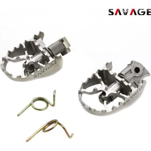 Motorcycle Wide Foot Pegs Pedals Rest Footpegs For SUZUKI V-Strom 650 DL650 DL1000 GSX1300R GSX1300 Hayabusa GSX650F GSX1400