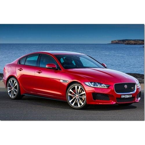 Wall Art Canvas Painting Jaguar XE S Cars Posters and Prints Wall Picture For Living Room Decor