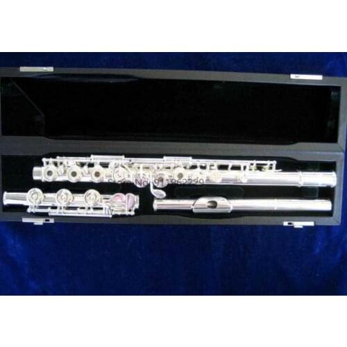 NEW PEARL PF-665RBE FLUTE SILVER Plated Body, SPLIT E, LOW B