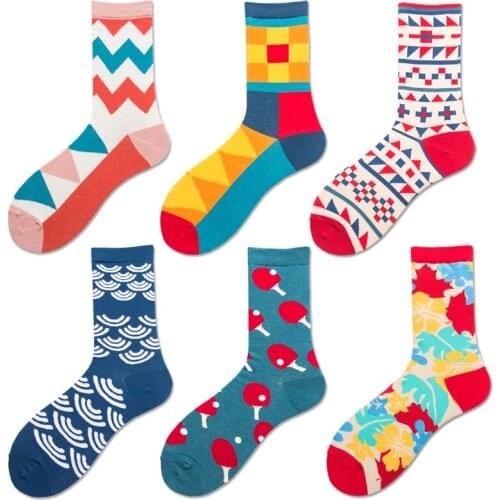 New Women Men Sock Gifts Stereo Socks Soft Cotton Print Cute Socks Harajuku Designer Art Female Fashion for Couple Funny Socks