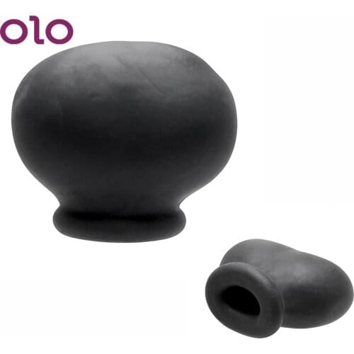 OLO Scrotum Stretcher Men Masturbation Scrotal Sleeve Scrotum Bondage Male Chastity Device Sex Toys For Men Adult Sex Products