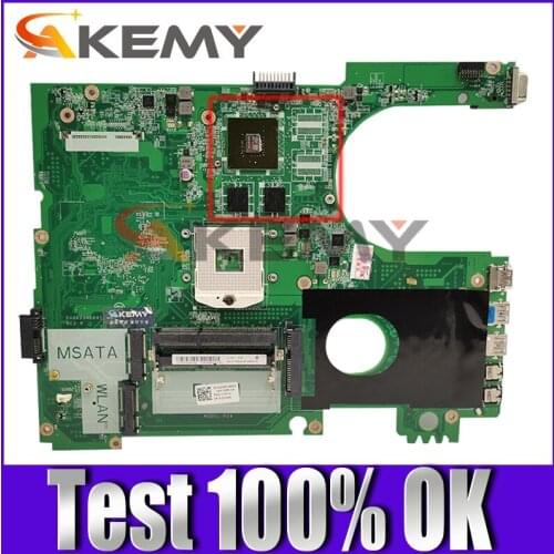 Original Laptop motherboard For DELL Inspiron 17R 5720 N7720 SLJ8C Mainboard CN-01040N N13P-GV-B-A2 DA0R09MB6H1 for 7720 072P0M