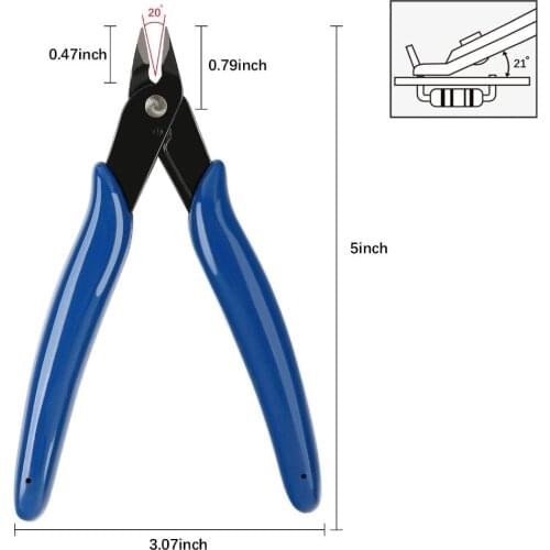 3D Printer Parts Plato. PLATO 170 U.S. US American Wishful Clamp DIY Electronic Diagonal Pliers Side Cutting Nippers Wire Cutter