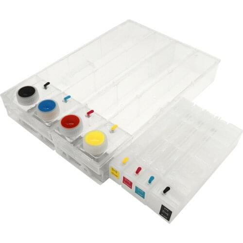 Permanent chip continue Ink Supply Syetem For HP 972 973 974 975 CISS For HP Pagewide 352dw 377dw 477dw 577dw