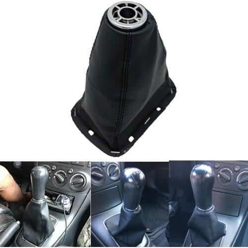 Gaitor Shift Boot Gaiter Cover Case + Frame For TOYOTA AVENSIS T25 MK2 II 2003 2004 2005 2006 2007 2008 2009 Gear Shift Knob