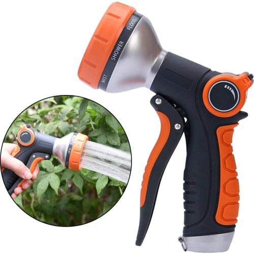 Garden Spray Water Gun Hose Nozzle High Pressure Adjustable Car Wash Washer