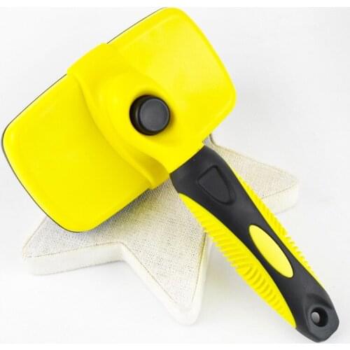 Premium Self Clean Hair Dog Brush Slicker Comfortable Small Large Dog Comb Pet Grooming Tools Cat Fits Various Hair