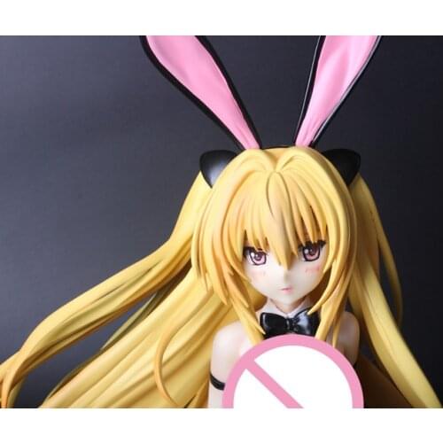 To Love-Ru Golden Darkness: Bunny 1/4 anime girl figure naked anime figures