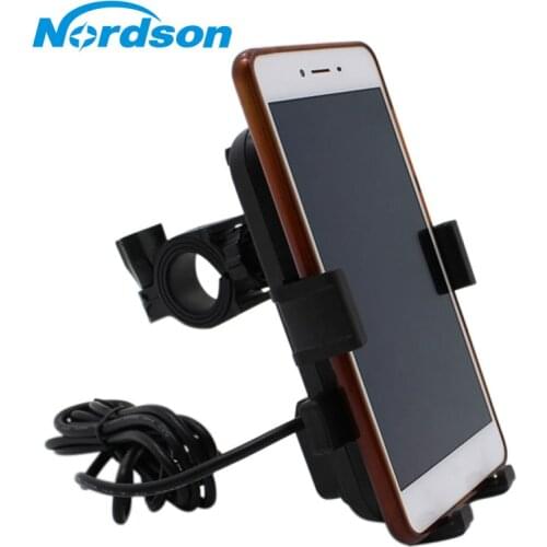Motorcycle USB Charger Moto USB 12V Universal Waterproof Motorbike Phone Charger Bike Phone Holder Motorcycle Charger USB Phone