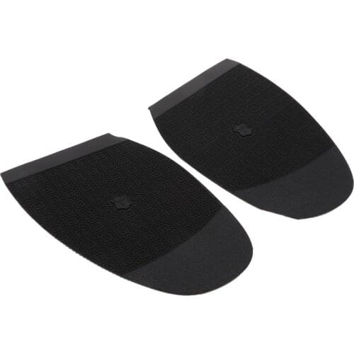 1 Pair Half Soles Non Skid Shoe Repair Supplies Pad Heel Protector Black