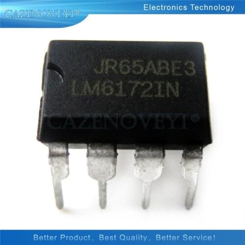 2pcs/lot LM6172IN LM6172 DIP-8 In Stock