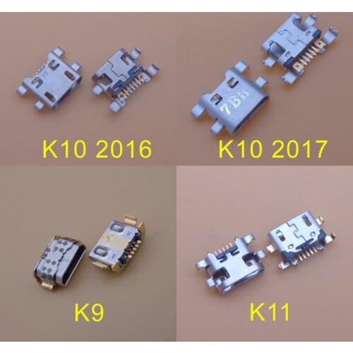 20Pcs For LG K11 USB Charging Jack Connector Dock Tail Plug Socket Data Charger Port For LG K9 K11 K10 K4 2017 K10 2016