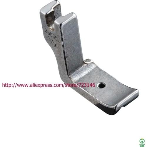 #36069L 3/16 JUKI INDUSTRIAL SEWING MACHINE PRESSER FOOT for DURKOPP BROTHER CONSEW MITSUBISHI PFAFF SEIKO SINGER SIRUBA TAIKO