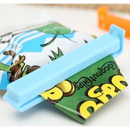 5 Pcs/Lot Househould Food Snack Storage Seal Sealing Bag Clips Sealer Clamp Food Bag Clips Kitchen Tool Home Food Close Clip