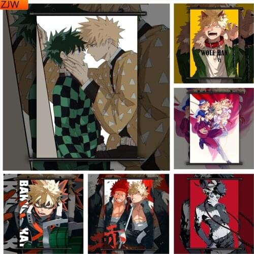 Boku No Hero Academia Bakugou Katsuki X Midoriya Izuku Anime Diamond Painting Diamond Mosaic Cross Stitch Kits Home Decoration