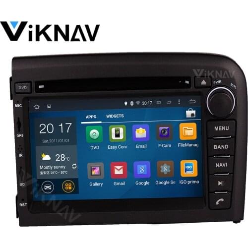 Android car radio multimedia player for VOLVO S80 1999-2005 car autoradio GPS navigation head unit video player