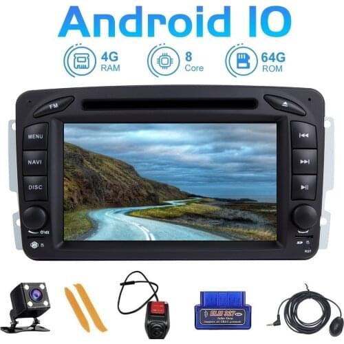 Zltoopai 7" Android 10 Auto Radio For Mercedes Benz C W203 CLK 209 W168 W463 GPS Navigation Car Multimedia Player DVD CD Stereo