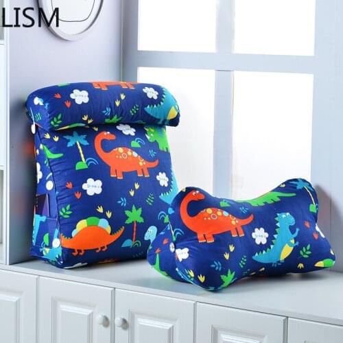 Large Waist Protection Bed Backrest Cojin Removable and Washable Cushions Bedside Soft Bag Pillow Combination Seat Cushion