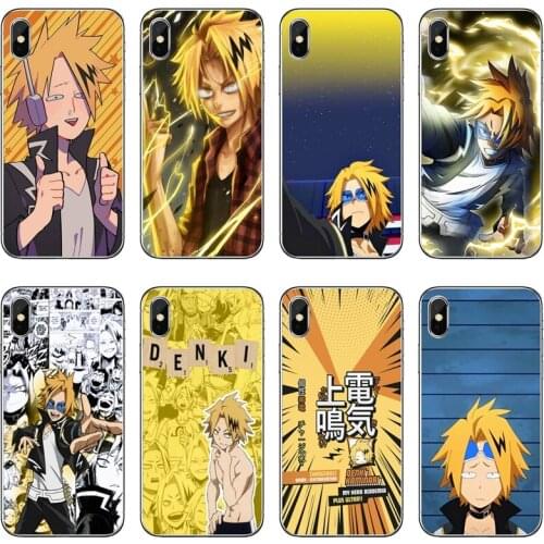 My Hero Academia Denki Kaminari Phone Case For Samsung Galaxy A71 A70 A60 A51 A50 A41 A40 A31 A30 A20E A21S A12 A10 A7 A5 A3