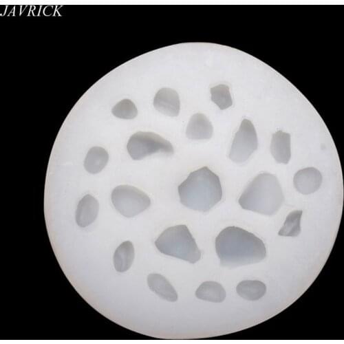 DIY Irregular Stone Gem Crystal Silicone Mold Cake Polymer Clay Resin Art Crafts