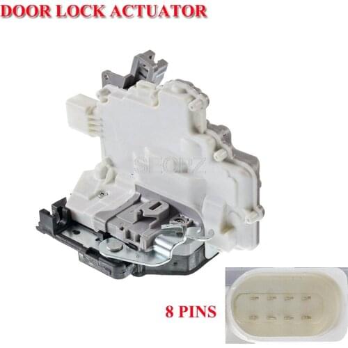 For SEAT ALTEA XL TOLEDO III Rear left Door Lock Catch Mechanism - 1P0839015A 5P0839011C 5P0839011 5P0833055A W05P0839011
