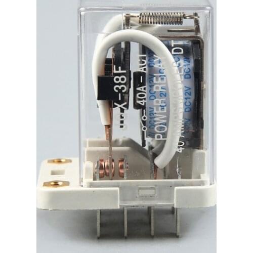 JQX-38F 3Z high power 40A relay 12V 24V 48V middle 220V three-phase electromagnetic relay