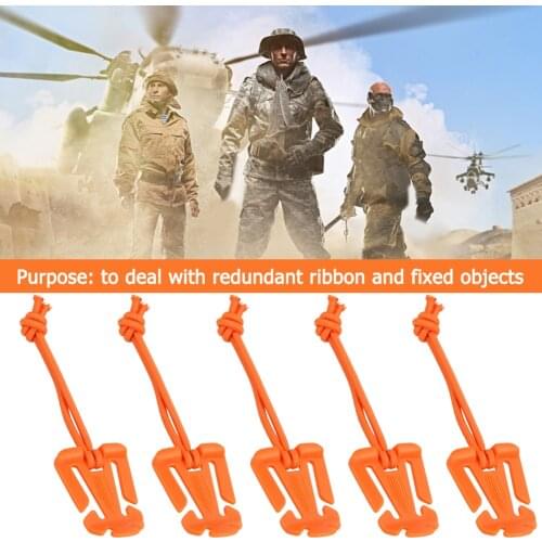 Small Molle Backpack Carabiner Fixed Buckles EDC Tool Elastic Rope Webbing for Family Outdoor Camping Accessories