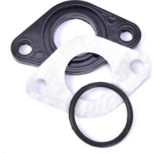 Carb Carburetor Manifold Intake Pipe Gasket Spacer Seal for Dirt Bike 110 125 cc CRF50 XR50 Pit Dirt Bike ATV Quad