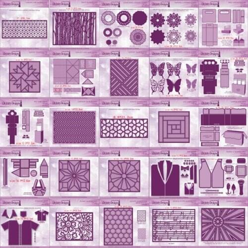 Sirius Classic combination Metal Cutting Dies Stencils Template for DIY Scrapbooking Embossing Paper Cards Album Making Craft