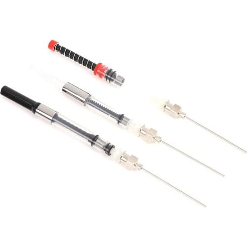 5PCS Fountain Pen Spring Ink Auxiliary Absorber Syringe Tool For Ink Converter Or Cartridges Pens
