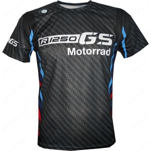 R1250GS 2021 Motorcycle ADVENTURE Motos Locomotive Riding Quick Dry Short Sleeve For BMW Motorrad Motocross Summer T-shirt Mens