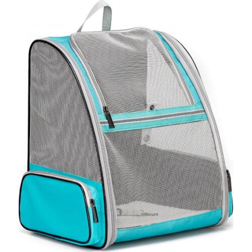Foldable Cat Backpack Breathable Pet Carrier for Cats Dogs Outdoor Travel Pet Carrier Bag Durable Foldable Shoulder Pet Backpack