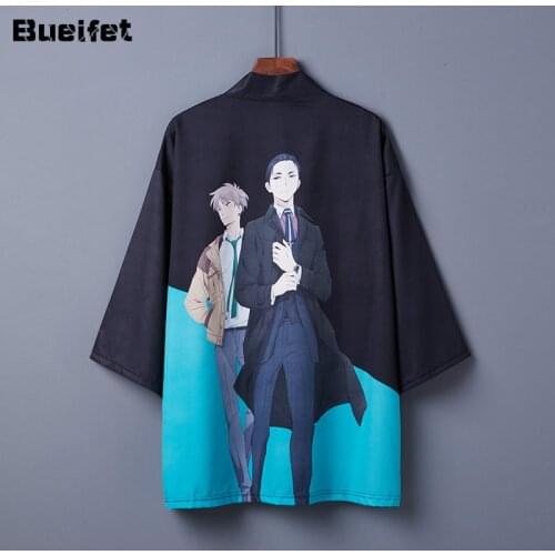 Traditional Kimono Men Japanese Cardigan Haori Samurai Karate Streetwear Shirt Japones Yukata Beach Thin Asian Clothes Cosplay