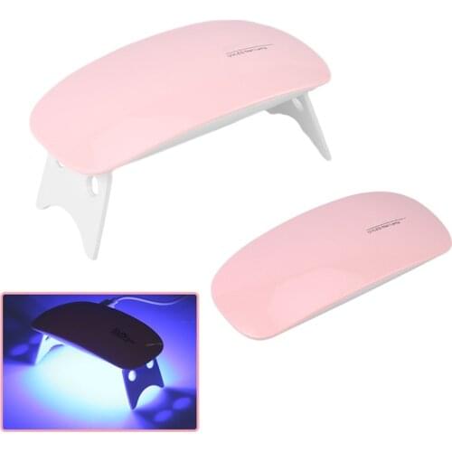DC 5V 9W Electric Nail Dryer UV LED Lamp Mini Portable Nail Dryer With USB Cable Gel Nail Polish Dryer Gift Home Travel Use