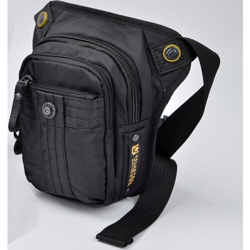 Rider Men Leg Bag Waist Pack Belt Drop Thigh Bag Motorcycle Travel Military/Assault Waterproof Oxford Male Fanny Pack Hip Bags