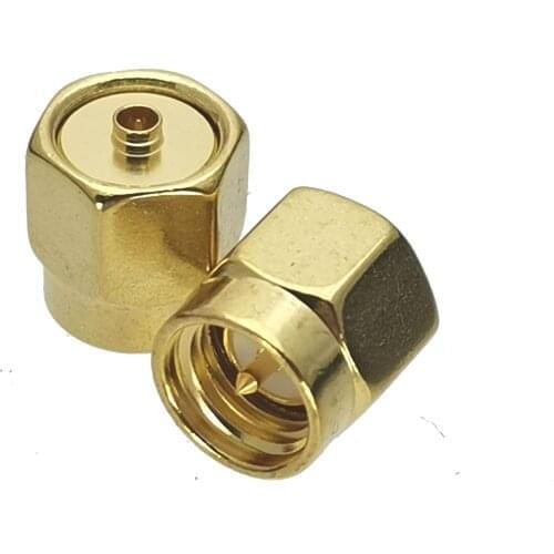 1Pcs Connector SMA Male Plug to IPX U.fl Male Plug RF Adapter Coaxial High Quanlity