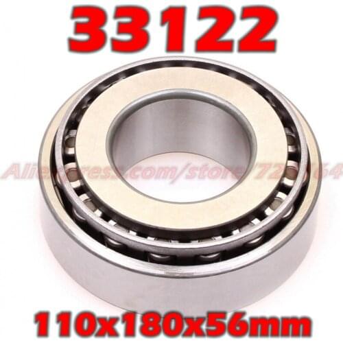 110x180x56 mm Tapered Roller Bearings 33122 3007722E HR33122J 33122JR 33122A E33122J 33122VC12 33122U 33122E 110*180*56
