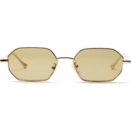 New Ladies Fashion Retro Classic Square Sunglasses women 2020 Men Women luxury shades Vintage Small metal frame Sunglasses UV400