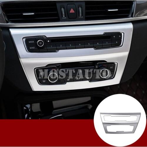 For BMW X2 F39 Interior Center Console CD Panel Cover Trim 2017-2019 1pcs Car Accessories Interior Car Decor Car Trim