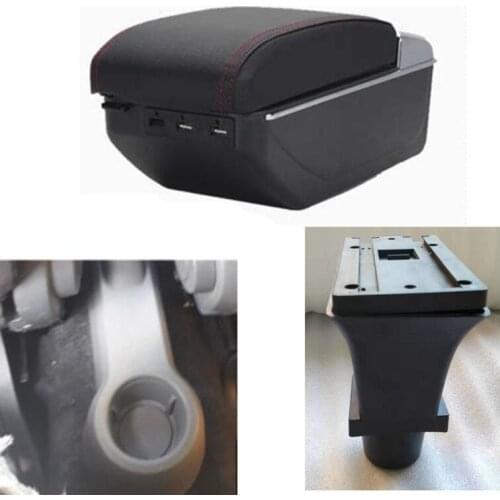 For FIAT Palio Sporting armrest box central Store content box storage interior car-styling decoration accessories parts