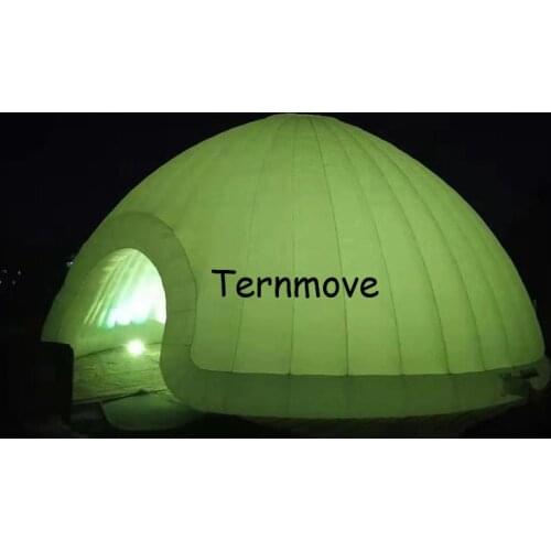 Giant LED lighting inflatable dome tent for party decoration inflatable marquee toy tent for wedding/events/commercial use