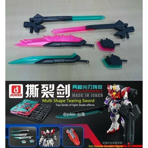 JOKER Heavy Weapon Multi Shape Tearing Sword for 1/144 RG HG model