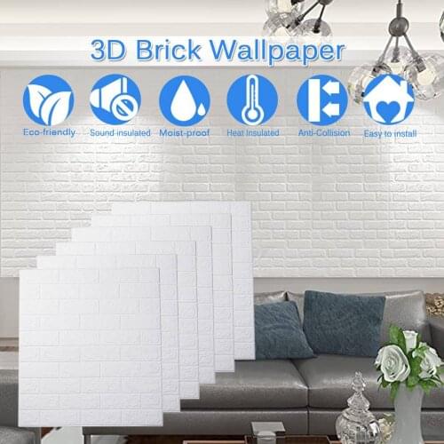 KIWARM Brick Wall Stickers
