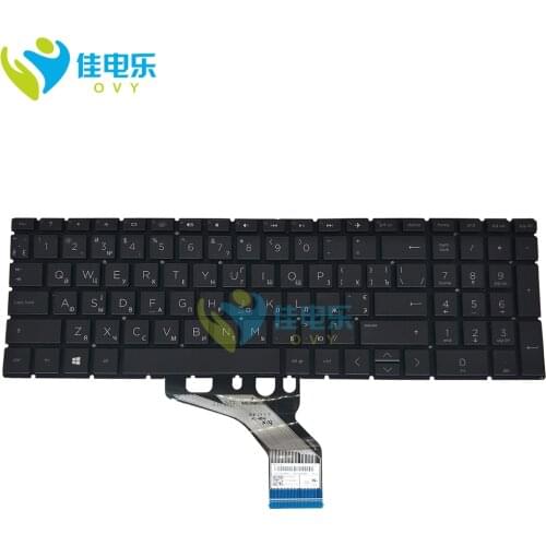 New Russia keyboard For HP 15-DB 15-DR 250 255 G7 15-DA 15M-CN 15-CX 4HY44PA UA RU Laptop keyboard with backlit HPM17K3 HPM17K5